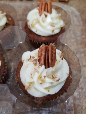 Carrot Cake Cupcakes with Signature Cream Cheese Frosting Sweetz Bkry