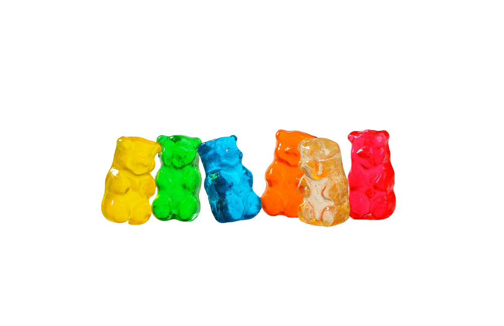 Red Fruit Punch Gummy Bears, Fruit Gummies - Gummi Candies - 5 Pounds Sweetz Bkry By Jess