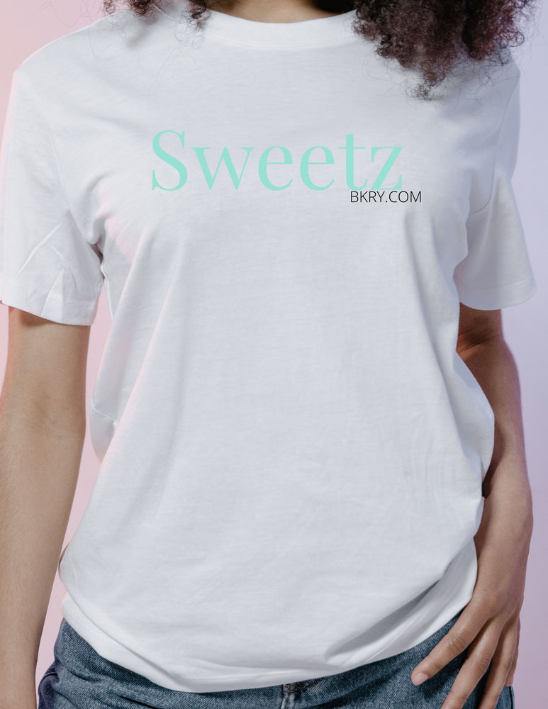 Adult T-shirt -100% Cotton - White Ultra Cotton - Unisex T-Shirt Sweetz Bkry By Jess