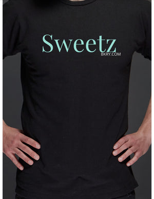 Adult T-shirt - Black Ultra Cotton - 100% Cotton - Unisex T-Shirt Sweetz Bkry By Jess
