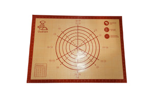 Silicone Baking Mat Extra Large and Thick - Non-Stick Sheet Mat with measurements Sweetz Bkry By Jess