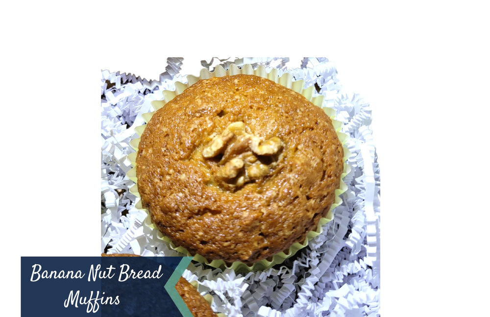 Banana Nut Muffins (2 Pack) Sweetz Bkry