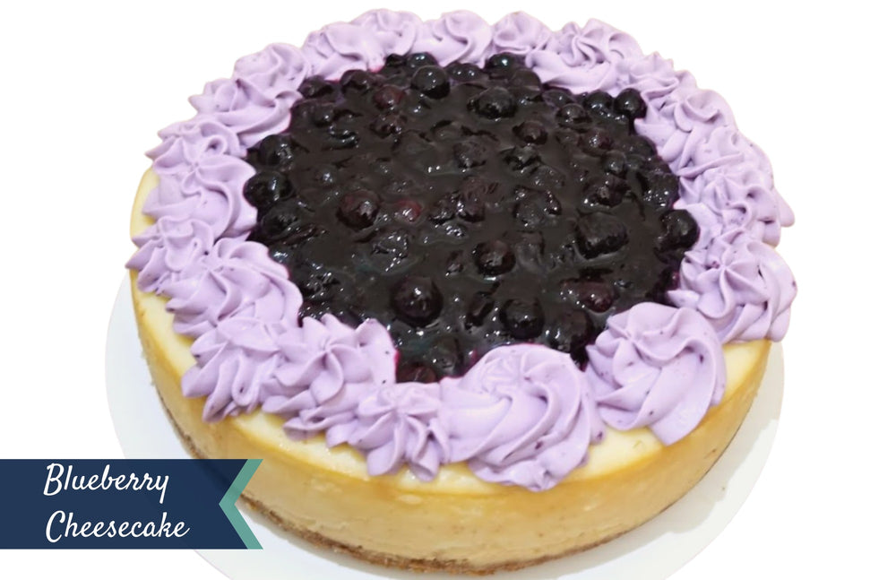 Blueberry Cheesecake 8" (12 Servings) Sweetz Bkry