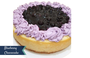 Blueberry Cheesecake 8" (12 Servings) Sweetz Bkry