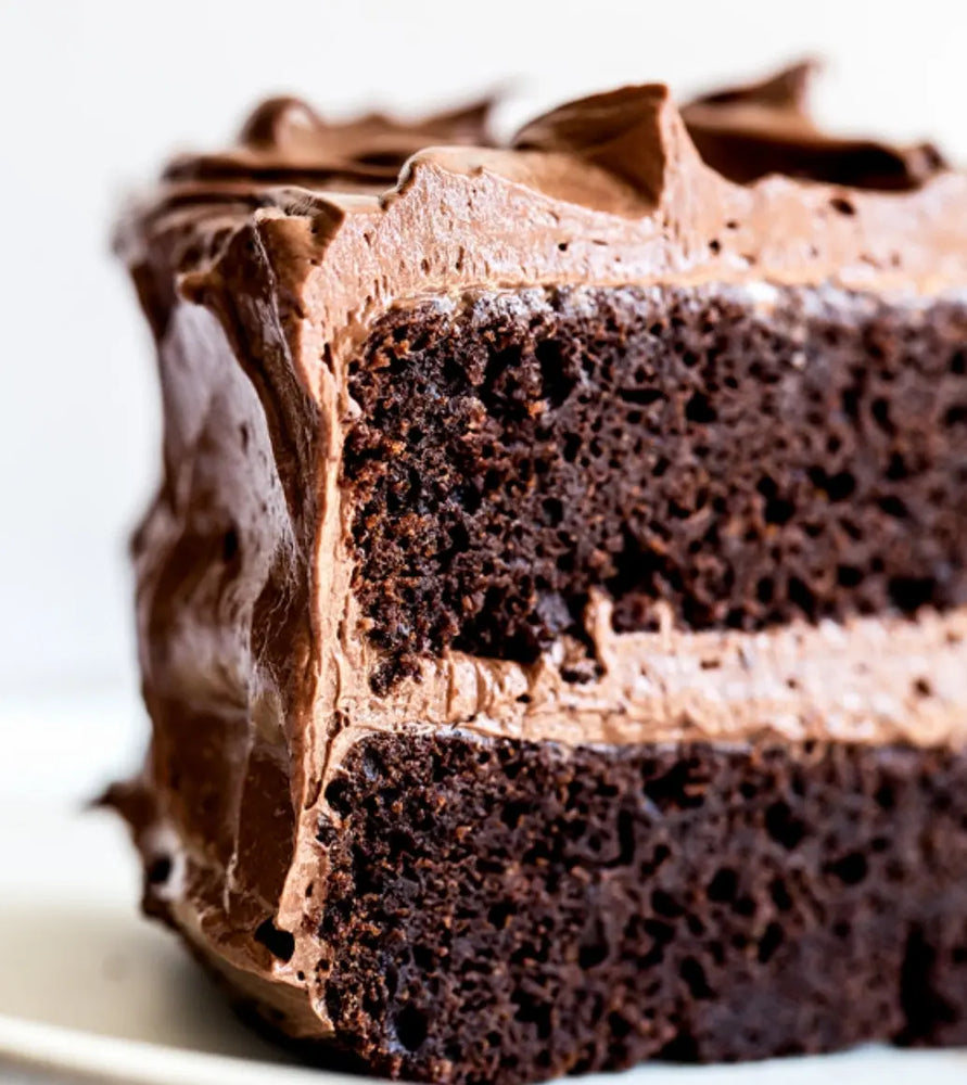 Chocolate Cake with Chocolate Cream Cheese Icing 8" (12-16 Servings) sweetz bakery