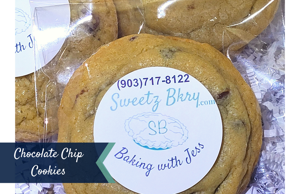 Chocolate Chip Cookies Sweetz Bkry Baking with Jess