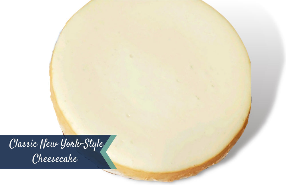 Classic New York-Style Cheesecake 8" (12 Servings) Sweetz Bkry