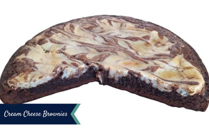 Cream Cheese Brownies (9 Servings) Sweetzbkry