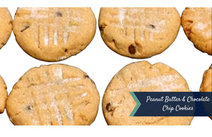 Peanut Butter & Chocolate Chip Cookies 12 count Sweetz Bkry