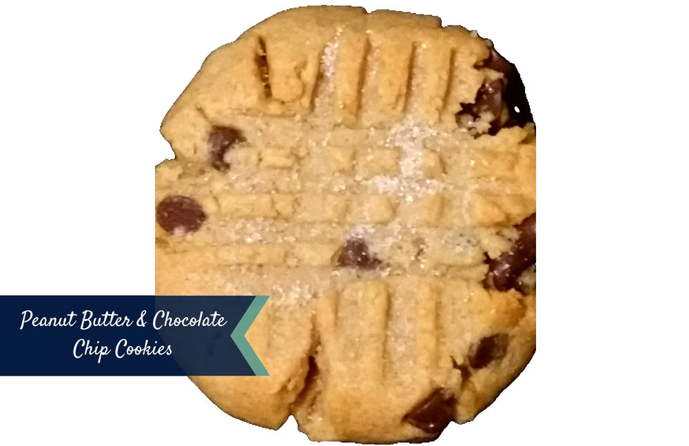 Peanut Butter & Chocolate Chip Cookies 12 count Sweetz Bkry