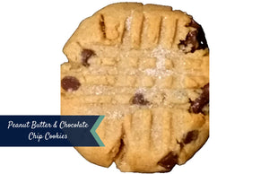 Peanut Butter & Chocolate Chip Cookies 12 count Sweetz Bkry