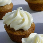 Pumpkin Cupcakes with Signature Cream Cheese Frosting sweetz bakery