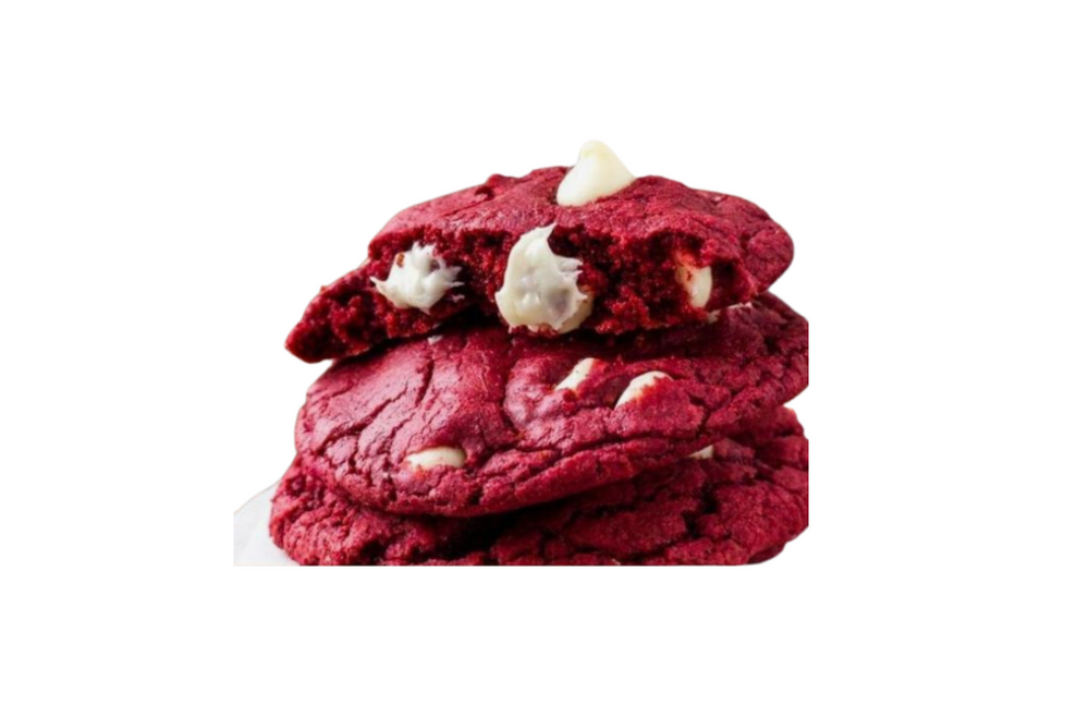 Red Velvet Cookies w/ White Chocolate Chips Sweetz Bkry By Jess